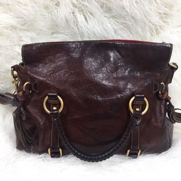 SOLD Dooney & Bourke Florentine Satchel Medium - Picture 3 of 8